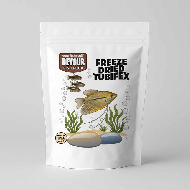 Freeze Dried Tubifex Fish Food