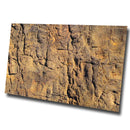 3D natural Rocky aquarium background installed in freshwater tank