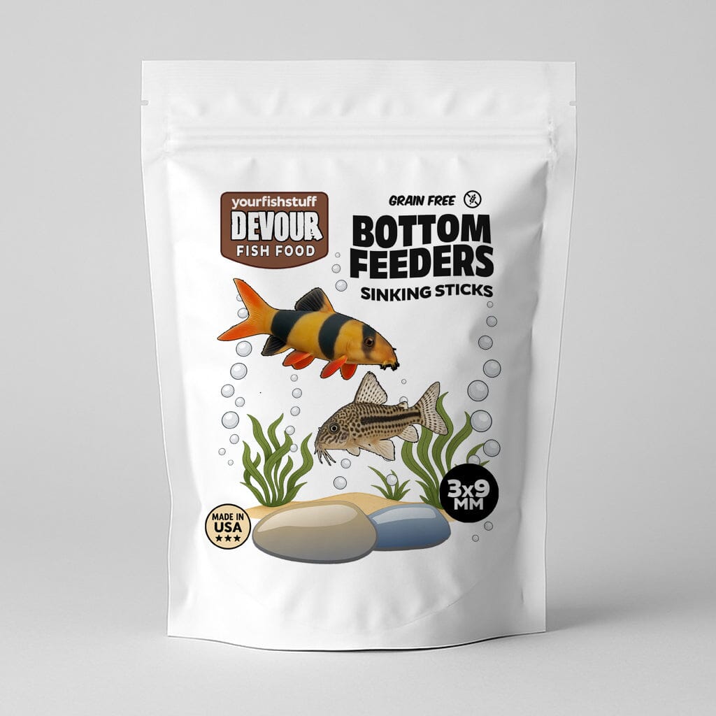 Fish Suff Devour Bottom Feeder Sticks – High-Protein Grain-Free Fish Food | YFS ...