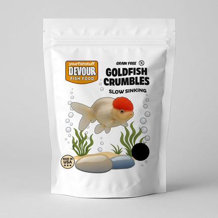 Devour Goldfish Crumbles – Grain-Free, Nutritious Food for Sensitive Digestion