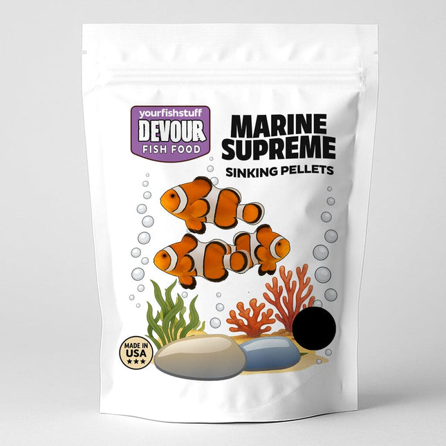 YFS Devour Marine Supreme Pellets – Premium Saltwater Fish Food