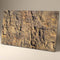 Natural Rocky 3D aquarium background installed in freshwater tank