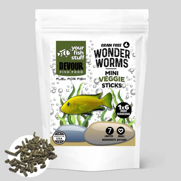WonderWorms Grain Free Mini Veggie Sticks