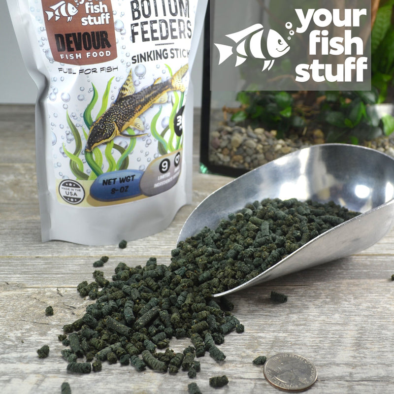 Fish Suff YFS Bottom Feeders Grain Free Sinking Stick – Your Fish Stuff