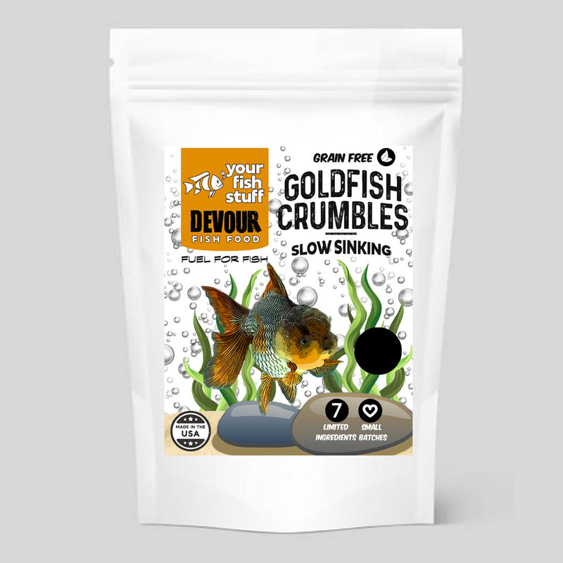 YFS Goldfish Grain Free Crumbles Fish Food