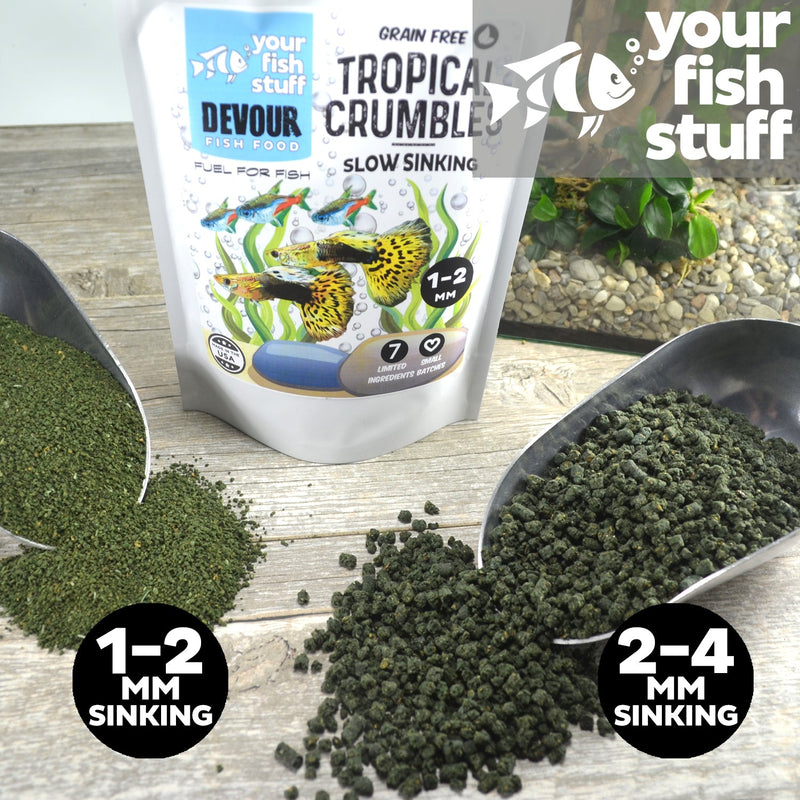 YFS Tropical Grain Free Crumbles Fish Food