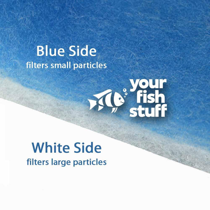 Blue Bonded Filter Media