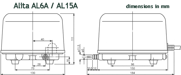 AL-6A Linear Air Pump